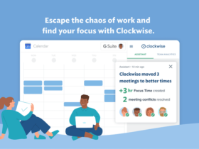 Clockwise — это интеллектуальный помощник, который поможет оптимизировать ваш календарь или календари вашей команды.