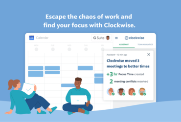 Clockwise — это интеллектуальный помощник, который поможет оптимизировать ваш календарь или календари вашей команды.